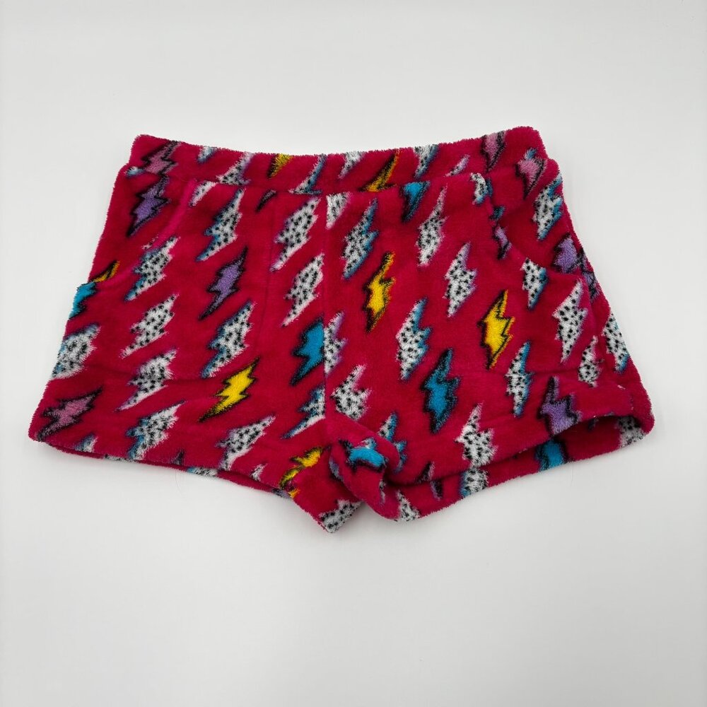 ⚡EUC Candy Pink Girls Plush Pajama Shorts⚡